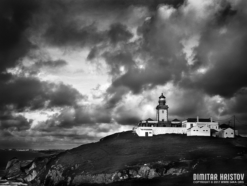 The Lighthouse | Cabo da roca photography landscapes featured black and white  Photo