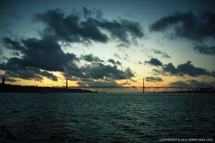 Rio Tejo   Sunset photography landscapes featured  Photo