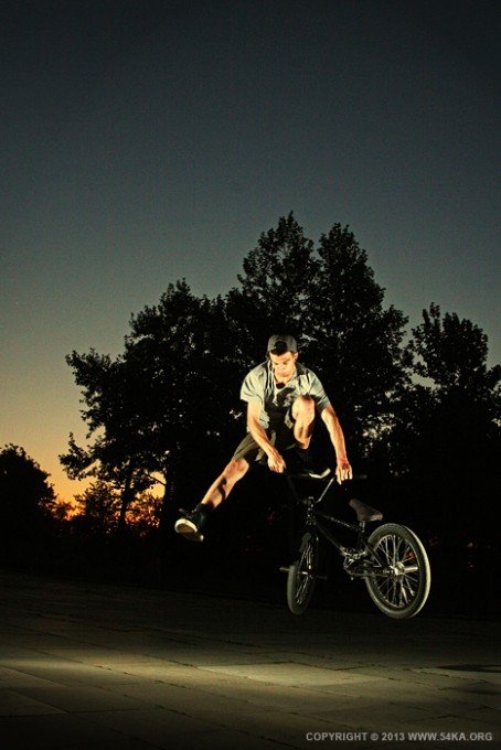 Bmx Bicycle Rider 54ka [photo Blog]