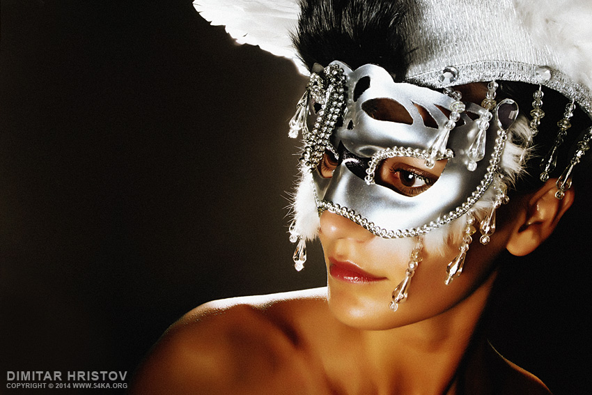 Angel Wings – Venetian Eye Masks Portrait photography venetian eye mask featured fashion  Photo
