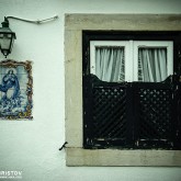 Detail of a wood window – street photography