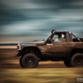 Jeep 4×4 in Offroad action