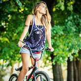 BMX Girl Portrait