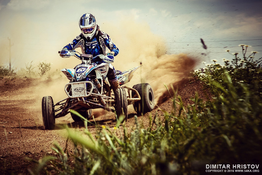 ATV Rider in the action   Extreme sport photography featured extreme  Photo