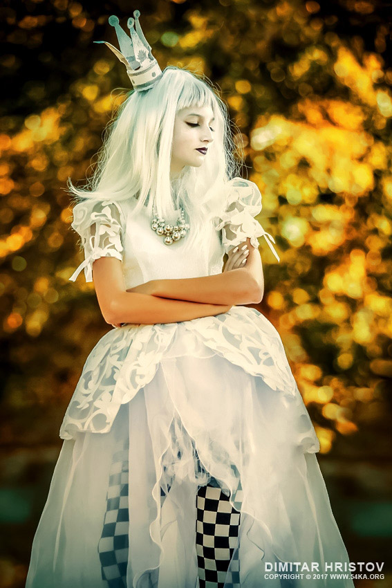 white witch alice in wonderland