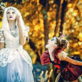 The White Queen and The Angry Queen of Hearts – Alice in Wonderland