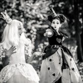 Alice in Wonderland – Black and white