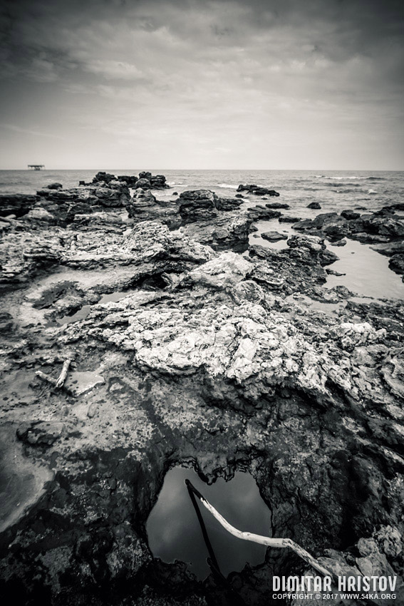 dunstanburgh castle black and white clipart