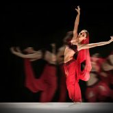 La Bayadere – Ballerina in red tutu ballet