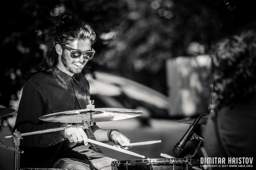 Street music performance   The Drummer portrait daily dose  Photo