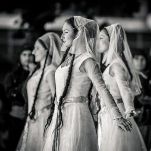 Georgian Dancers – Woman in white