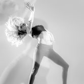 Modern ballet dancer – Black and White Studio Photography