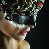 Red Brilliant Masquerade Mask