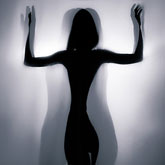 Beauty silhouette pose of a girl – Backlight Photography