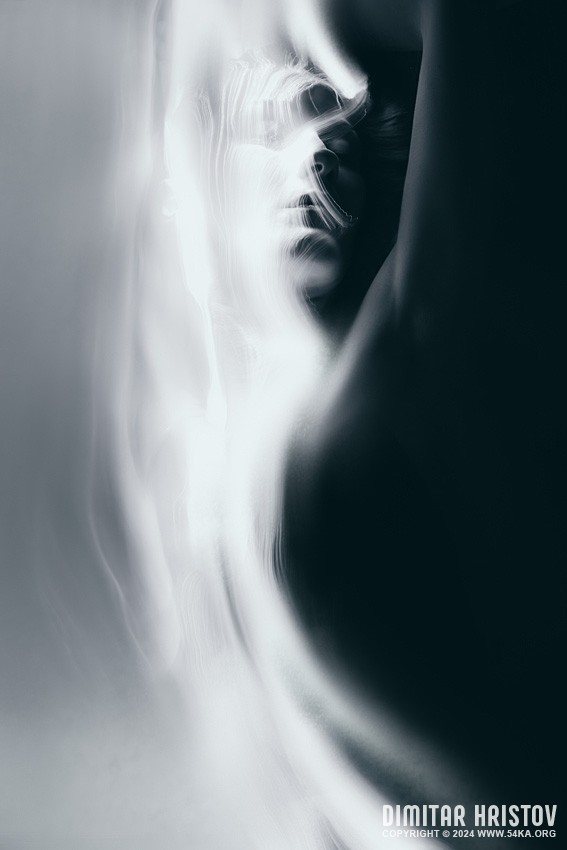 Light painting portrait VIII – Photography photography other featured black and white  Photo