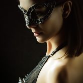 Silver mask – Woman portrait I