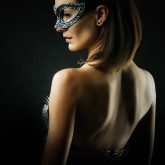 Silver mask – Woman portrait II