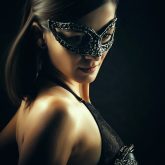 Silver mask – Woman portrait III
